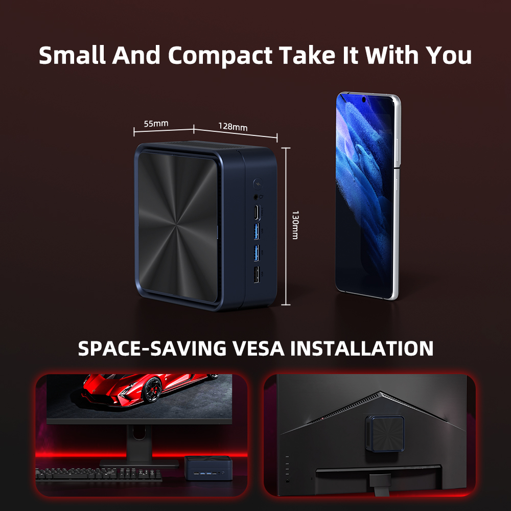 Mini PC AMD Ryzen 7 7735HS 784 - Amd Ryzen 7 7840Hs Mini Pc recension och pris
