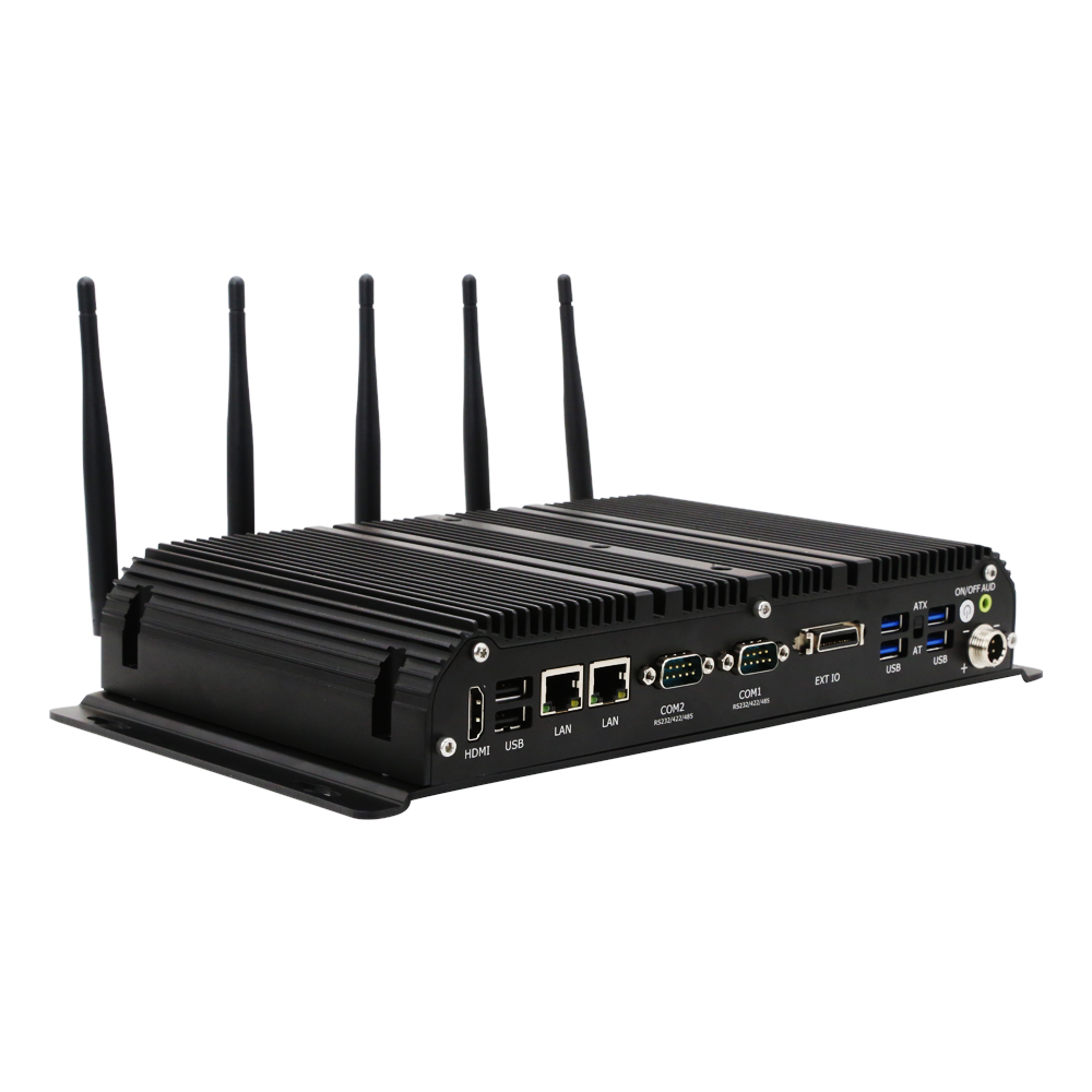 Industrial Fanless edge AI PC  - Fanless Industrial Pc Rs485 Core I7 recension och pris