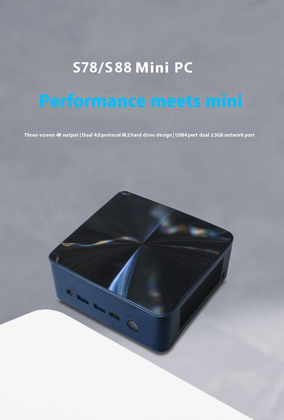 SZBOX S78/S88 Ryzen 7 7840HS/8 - Amd Ryzen 7 7840Hs Mini Pc recension och pris