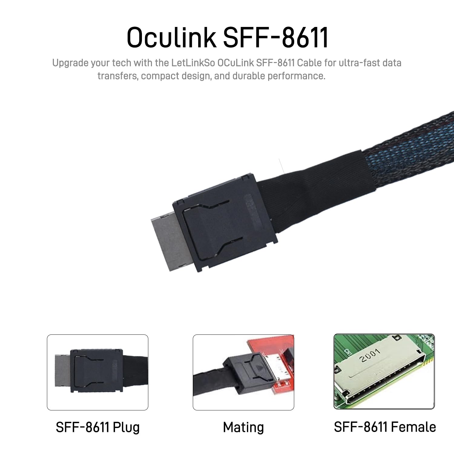 JonISerl Oculink Cable PCIe 4. - Oculink Egpu Mini Pc recension och pris