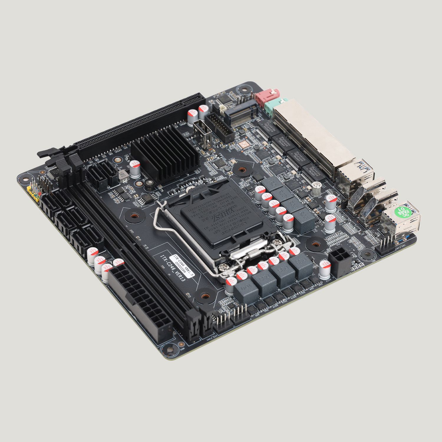 8-Bays C246 Vpro NAS Motherboa - Nas Motherboard 8 Sata Mini Itx recension och pris