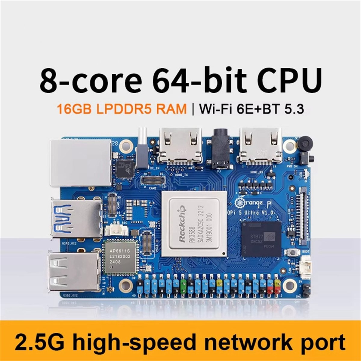 DT75BG For 5 Ultra Development - Rockchip Rk3588 Development Board recension och pris